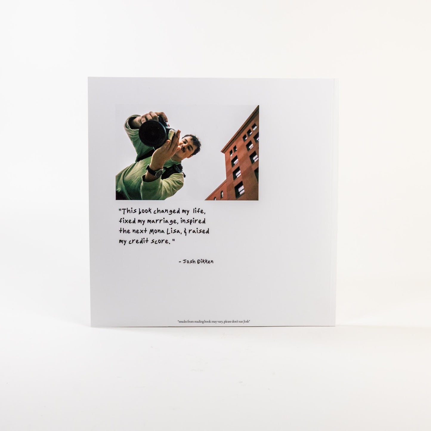Josh's First Photography Book!