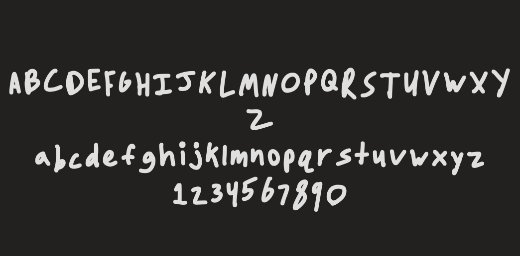 Joshy Font
