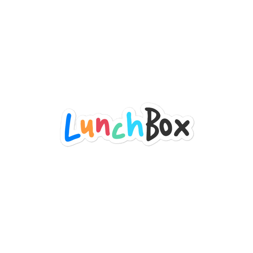 LunchBox Color Die Cut Sticker