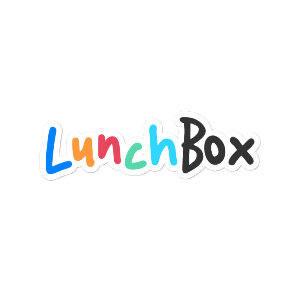 LunchBox Color Die Cut Sticker